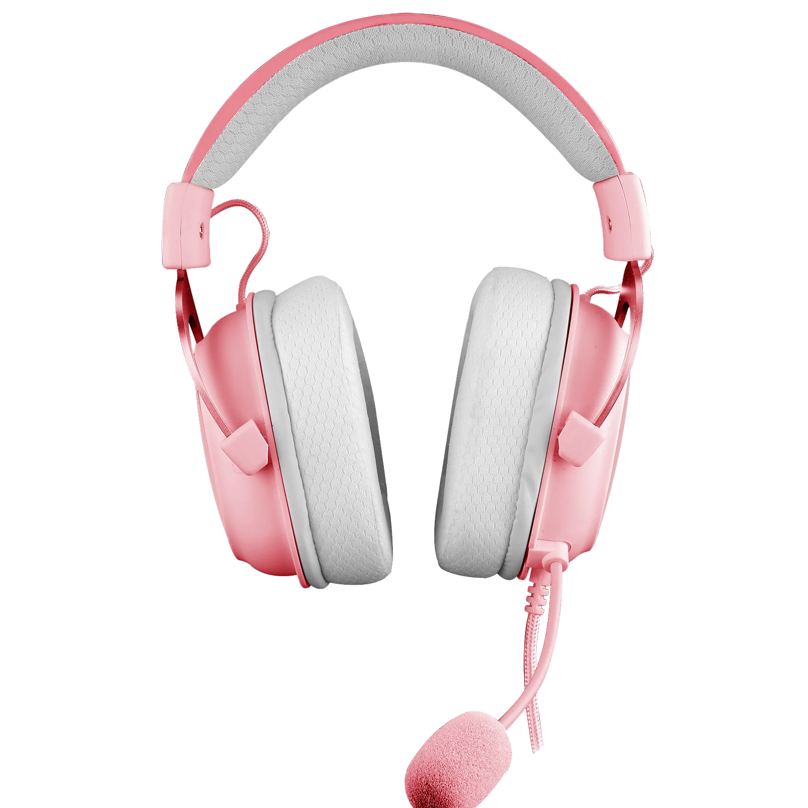 H510 ZEUS-X Cute Gaming Headphone with Mic (Pink Color) - Image 9