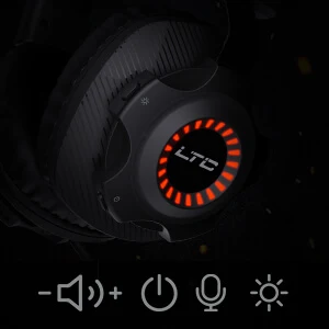 Redragon x LTC SoundSlave 2.4G Wireless/Wired Gaming Headset - Image 7