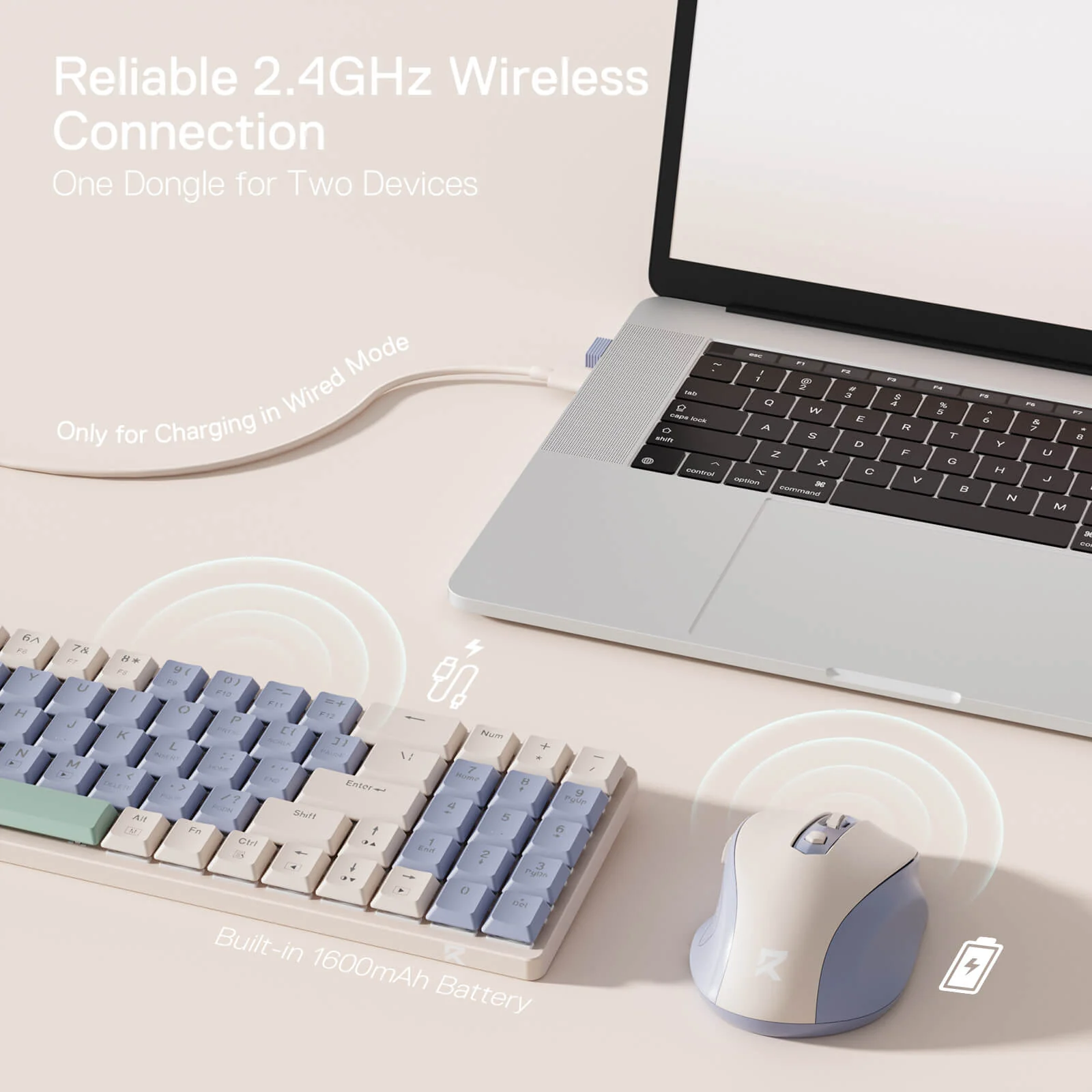 BS8772 Wireless Keyboard and Mouse Combo - Image 7