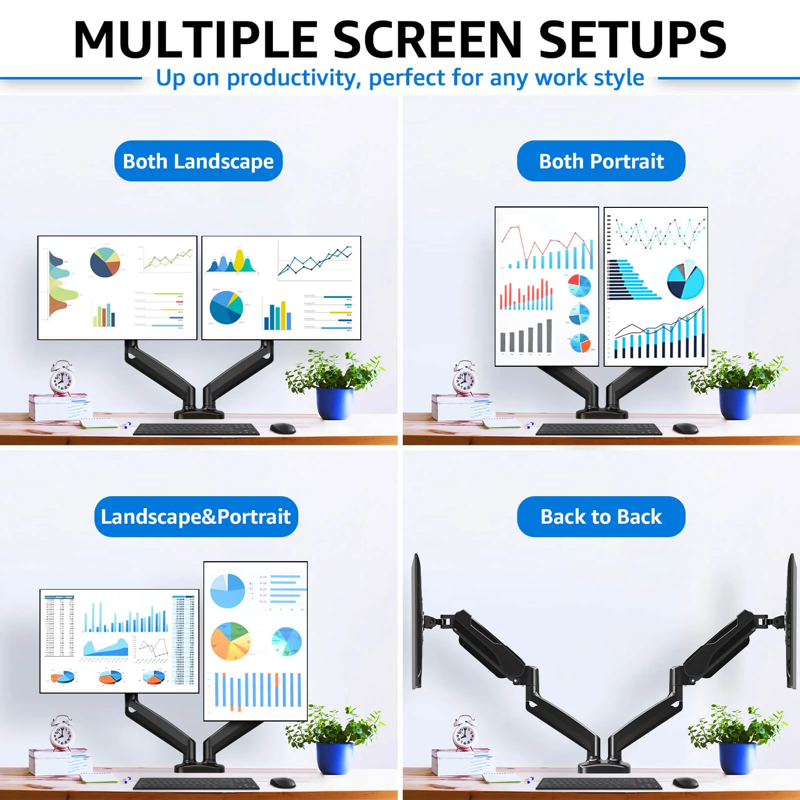 (Open-box) GMK914/GMK915 Monitor Mount Stand - Image 11
