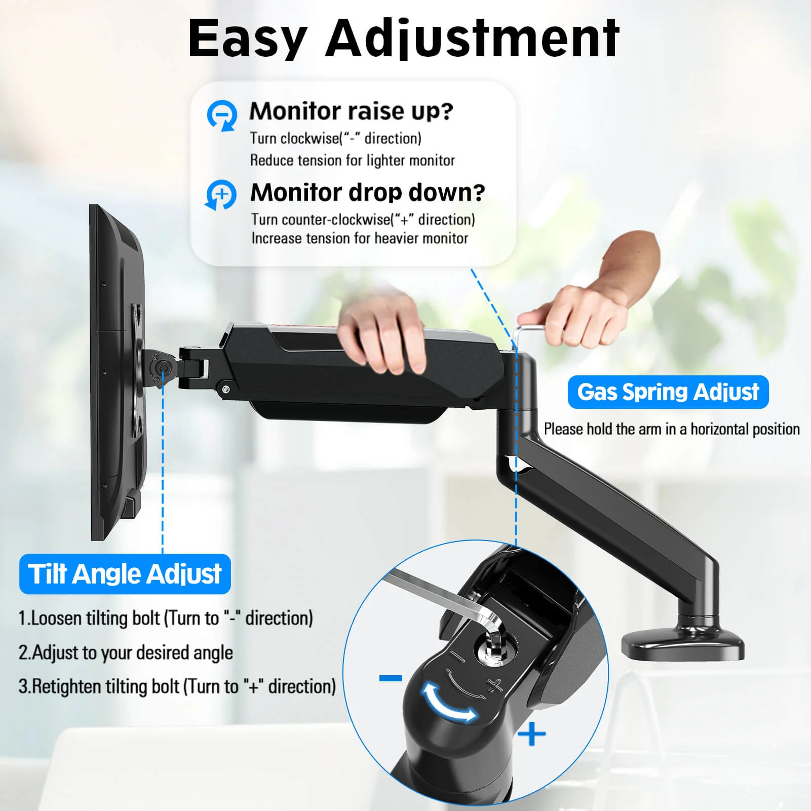 (Open-box) GMK914/GMK915 Monitor Mount Stand - Image 7
