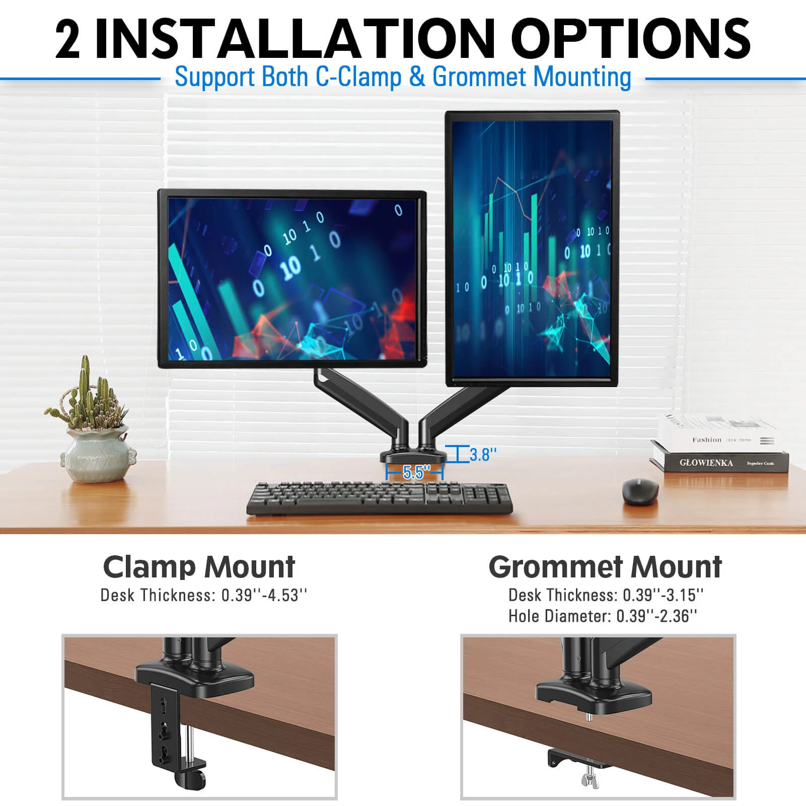 (Open-box) GMK914/GMK915 Monitor Mount Stand - Image 9